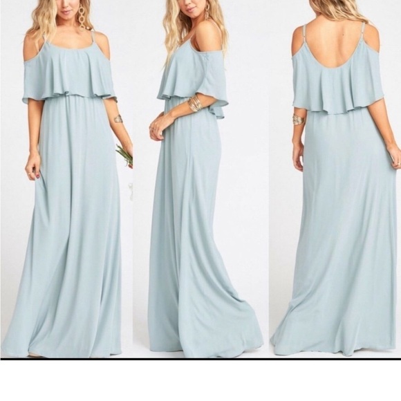 Show Me Your MuMu Dresses & Skirts - NWT Show Me Your Mumu Caitlin Ruffle Maxi dress
